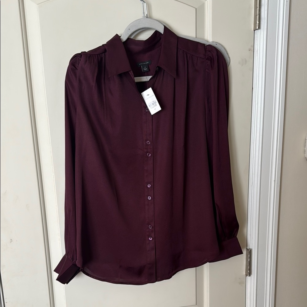 Elegant Purple Women's Top